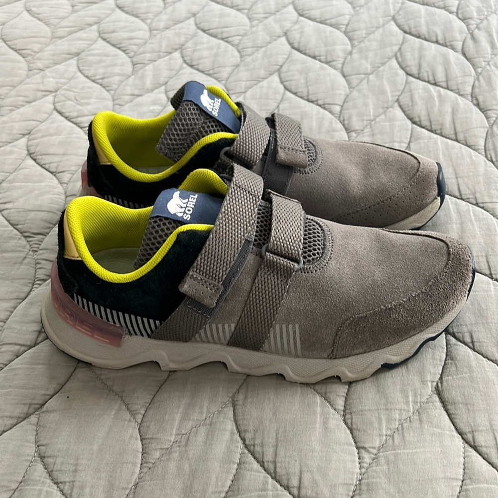 Sorel multicolored waterproof shoes.